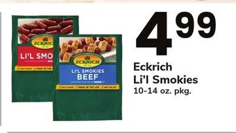 ACME Eckrich li'l smokies offer