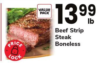ACME Beef strip steak boneless offer