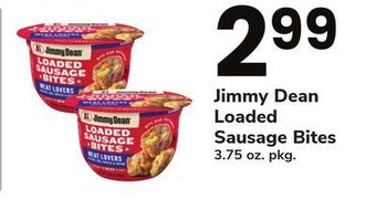 ACME Jimmy dean loaded sausage bites offer