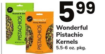 ACME Wonderful pistachio kernels offer