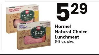 ACME Hormel natural choice lunchmeat offer