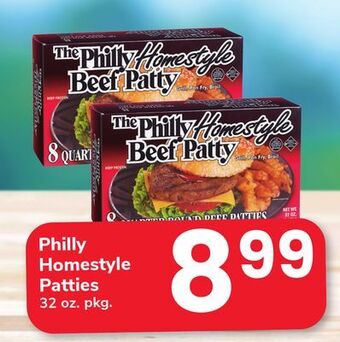 ACME Philly homestyle patties offer