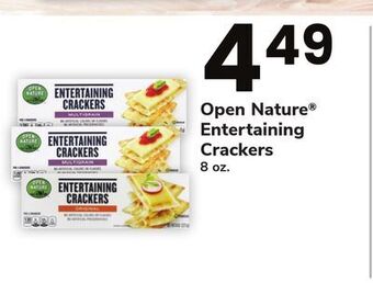 ACME Open nature® entertaining crackers offer