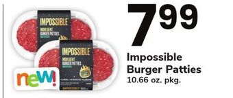 ACME Impossible burger patties offer