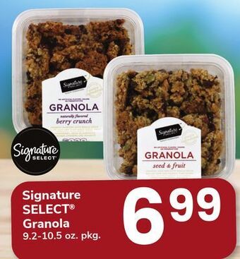 ACME Signature select® granola offer