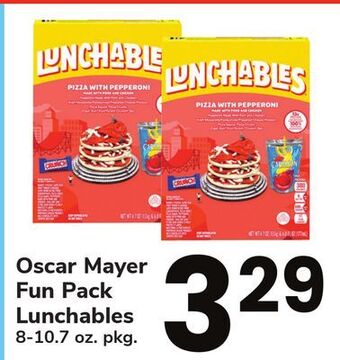 ACME Oscar mayer fun pack lunchables offer