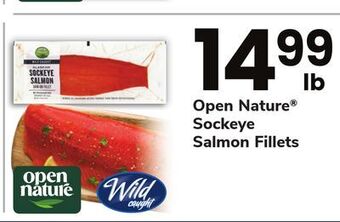 ACME Open nature® sockeye salmon fillets offer