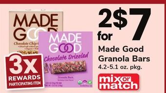 ACME Made good granola bars offer
