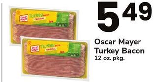 ACME Oscar mayer turkey bacon offer