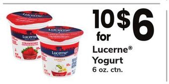 ACME Lucerne® yogurt offer