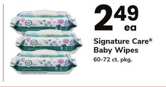 ACME Signature care® baby wipes offer