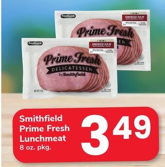 ACME Smithfield prime fresh lunchmeat offer