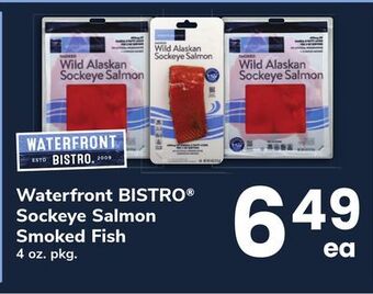 ACME Waterfront bistro® sockeye salmon smoked fish offer