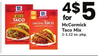 ACME Mccormick taco mix offer