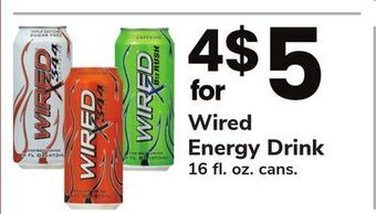 ACME Wired energy drink offer