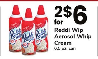ACME Reddi wip aerosol whip cream offer