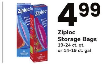 ACME Ziploc storage bags offer