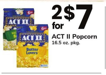ACME Act ii popcorn offer