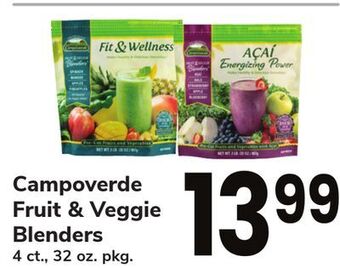 ACME Campoverde fruit & veggie blenders offer