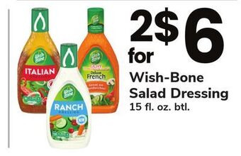 ACME Wish-bone salad dressing offer