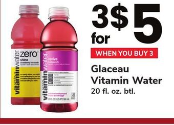 ACME Glaceau vitamin water offer