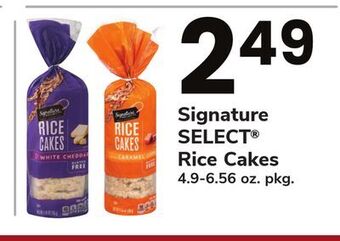 ACME Signature select® rice cakes offer