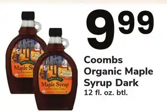ACME Coombs organic maple syrup dark offer