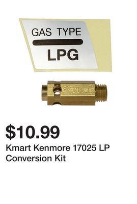 Kmart Kmart kenmore 17025 lp conversion kit offer