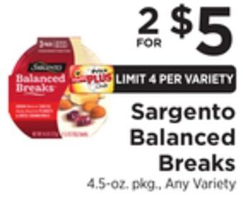 ShopRite Balanced breaks offer