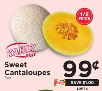 ShopRite Sweet cantaloupes offer