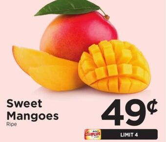 ShopRite Sweet mangoes offer