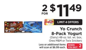 ShopRite 8-pack yogurt offer