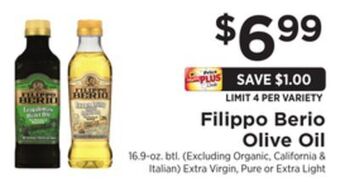 ShopRite Olive oil offer