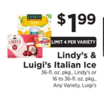 ShopRite Italian ice offer