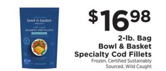 ShopRite 2-lb bag specialty cod fillets offer