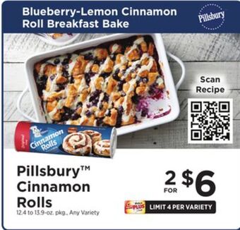 ShopRite Cinnamon rolls offer