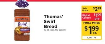 ShopRite Swirl bread offer