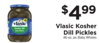 ShopRite Kosher dill pickles offer