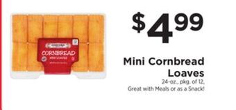 ShopRite Mini cornbread loaves offer