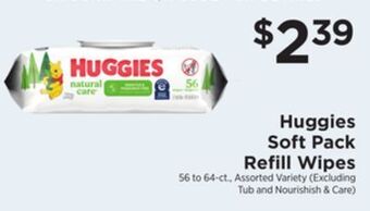 ShopRite Soft pack refill wipe offer