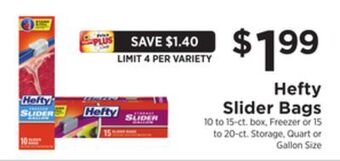ShopRite Slider bags offer
