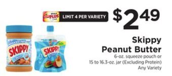 ShopRite Peanut butter offer
