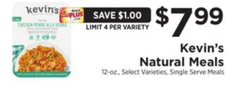 ShopRite Natural meals offer
