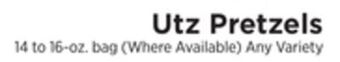 ShopRite Pretzels offer