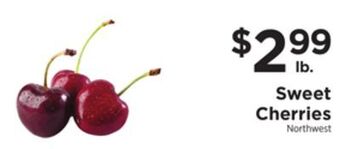 ShopRite Sweet cherries offer