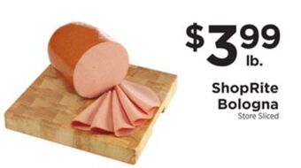 ShopRite Bologna offer