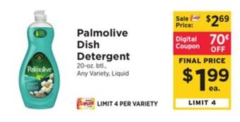 ShopRite Dish detergent offer