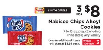 ShopRite Chips ahoy! cookies offer