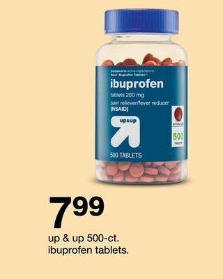 Target Up & up 500-ct. ibuprofen tablets offer
