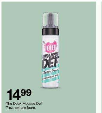 Target The doux mousse def 7 - oz. texture foam offer